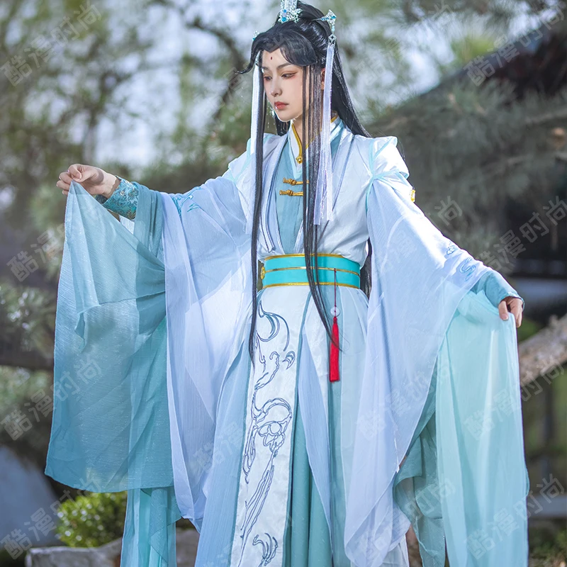 Anime Cosplay Dress For Women - شي تشينغ شوان تأثيري حلي فنغ