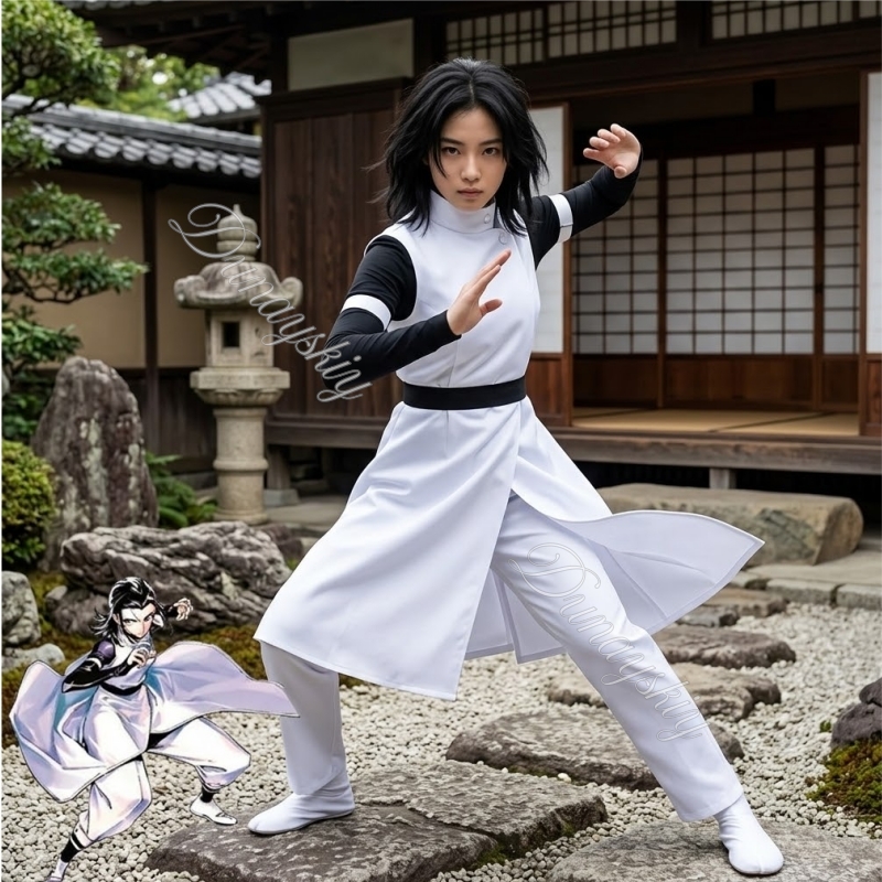 Cosplay Anime Jjk - زي محارب جديد من JJK Yuta