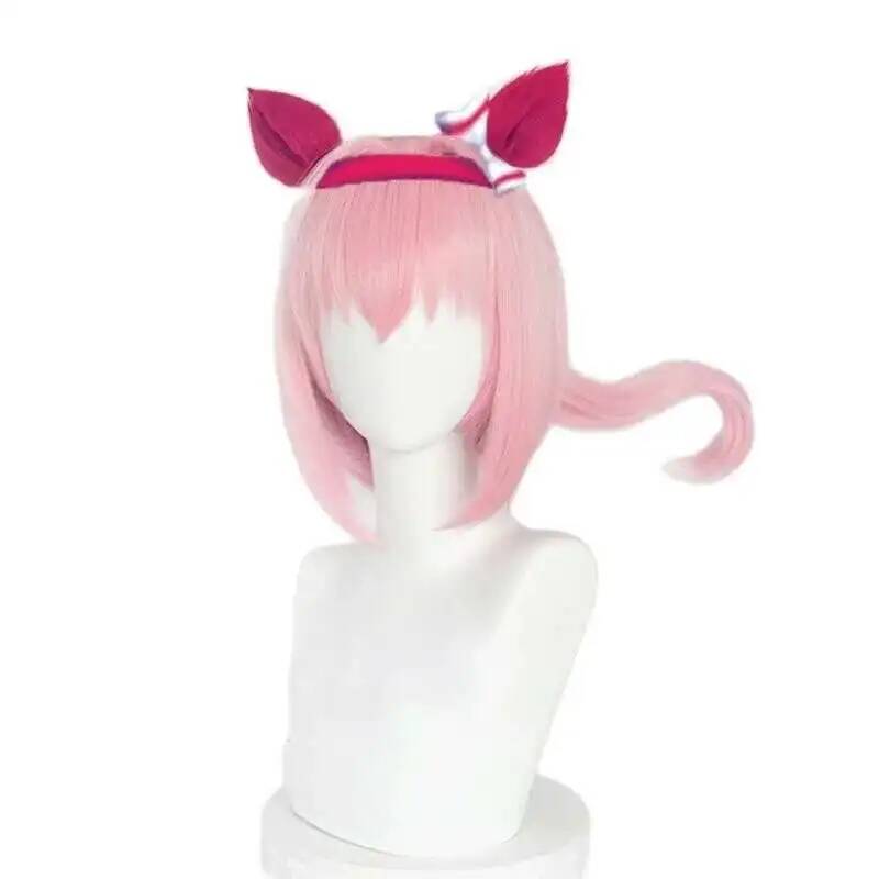 Cosplay Anime Pink Hair - أوما موسومي هارو أورارا شعر مستعار