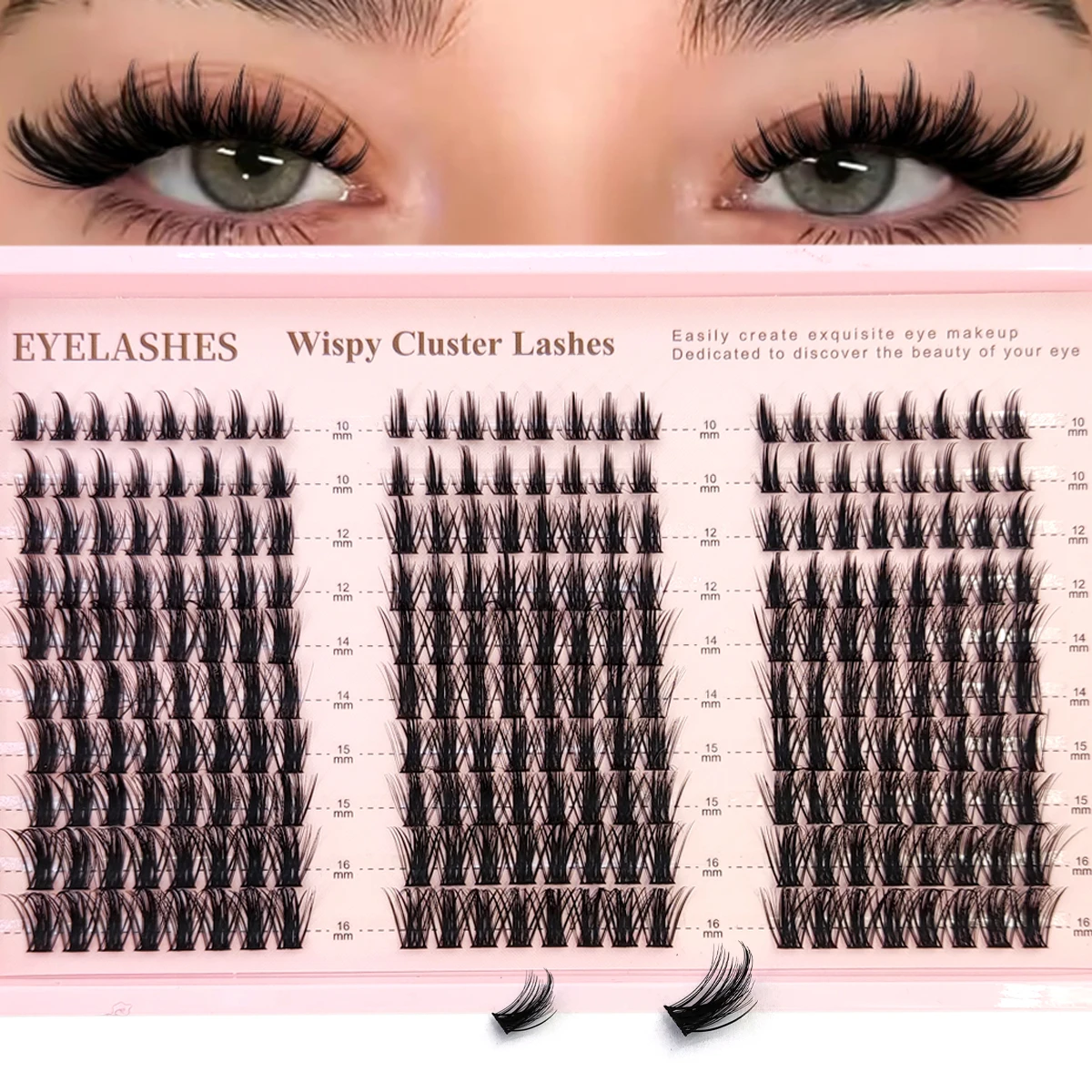 Anime Cosplay Lashes - رموش مانغا كلاسترز من AMSDCN، رموش