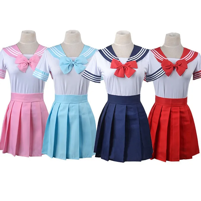 رداء JK أزرق وردي Usag rouge أ - مراجعة Anime Marin Cosplay وسعره