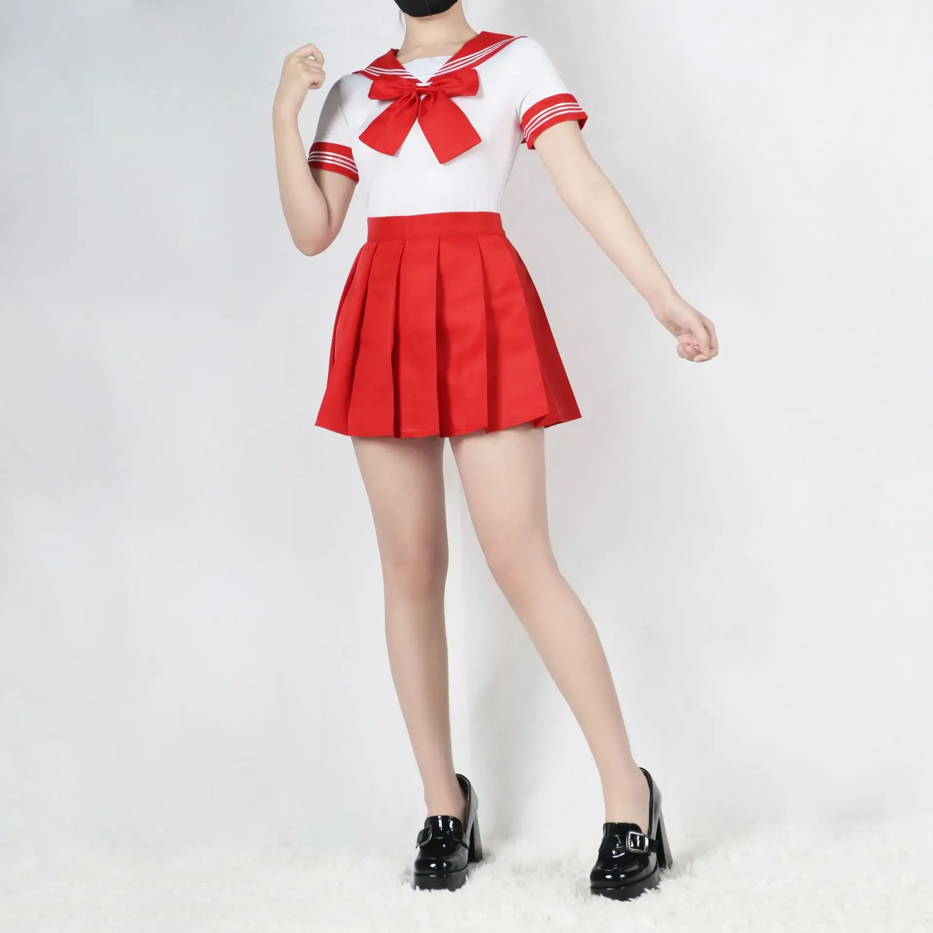 رداء JK أزرق وردي Usag rouge أ - مراجعة Anime Marin Cosplay وسعره