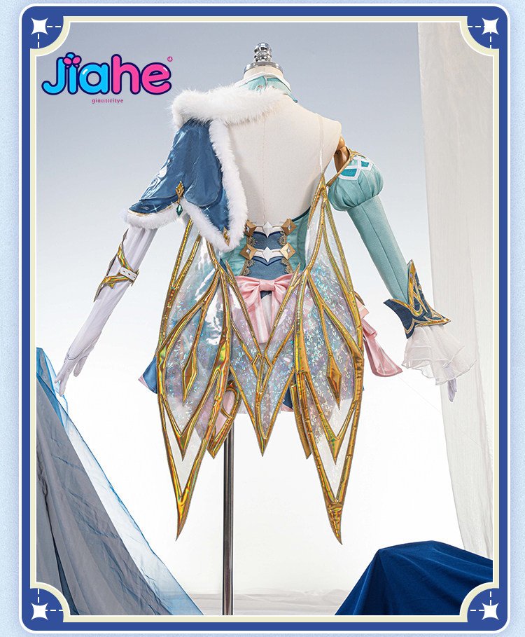 زي تنكري لشخصية فيسنا من لعبة  - مراجعة Anime Cosplay Dress For Women وسعره