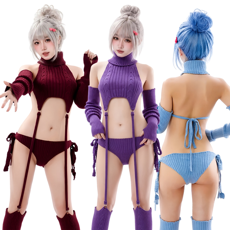 ملابس داخلية مثيرة سوداء أصلية - مراجعة Anime Cosplay Thick وسعره