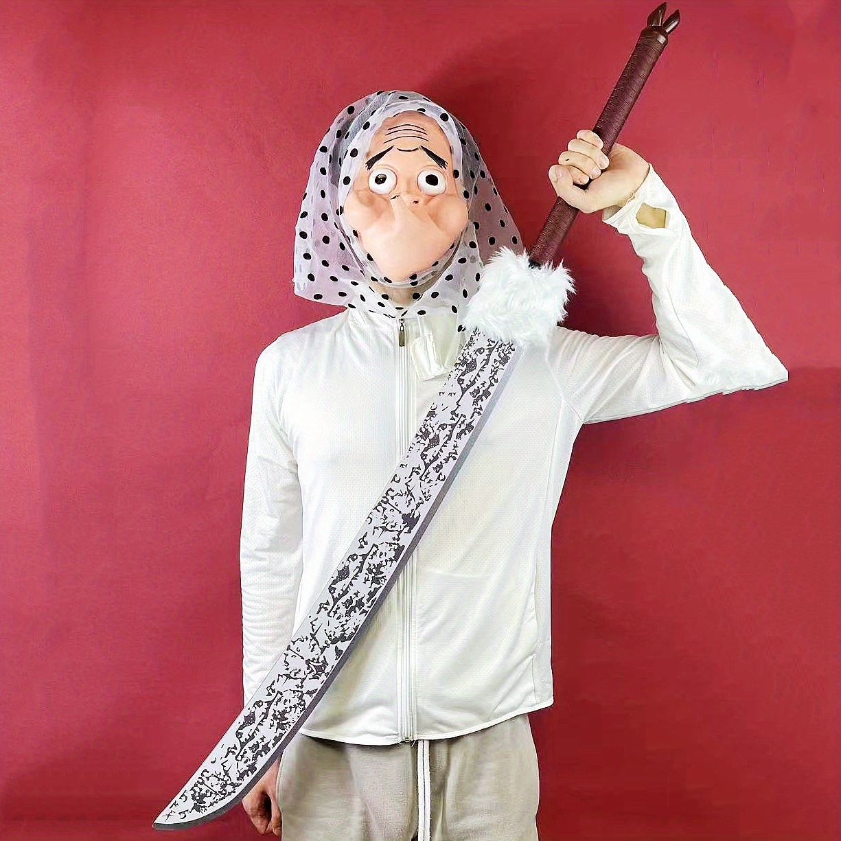 50 بوصة Fushiguro Toji Katana  - مراجعة Anime Cosplay Real وسعره