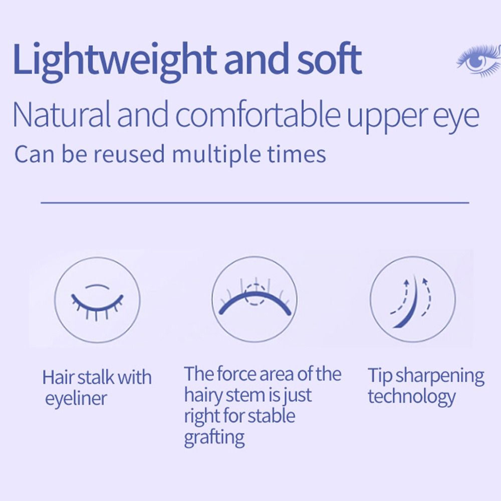رموش أنمي بيضاء مدببة ثلاثية ا - مراجعة Anime Cosplay Lashes وسعره