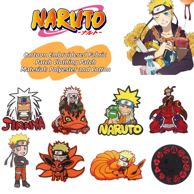 رقعة مطرزة شخصية على طراز الرس - مراجعة Anime Cosplay Naruto وسعره